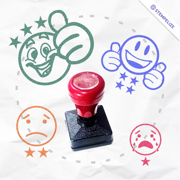 

Stempel Emoticon Penilaian / Emoji Penilaian [PER SET]