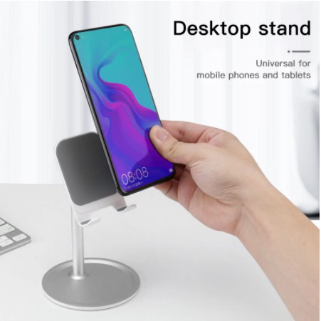 HP Stand ALAS BULAT Holder Meja Dudukan HP Simple Murah Praktis