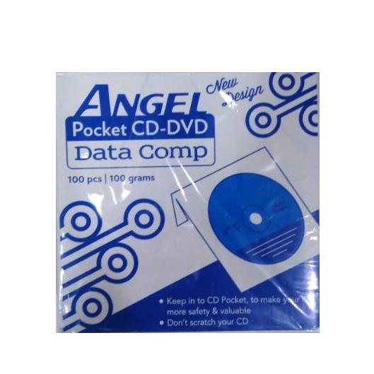 Amplop Tempat CD DVD Pocket CD Kertas isi 100pcs