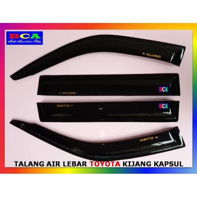 Produk Talang Air Mobil Kijang Kapsul Toyota Model Lebar Hemat