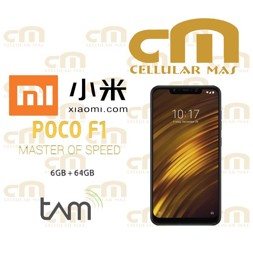 Xiaomi Pocophone F1 6 64 Ram 6gb Rom 64gb Garansi Resmi Tam Shopee