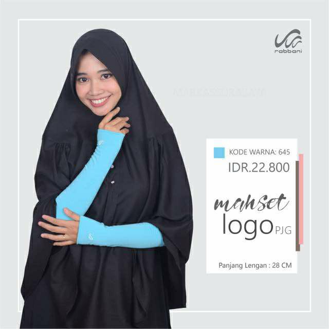 MANSET LOGO RABBANI UKURAN PANJANG POLOS-645