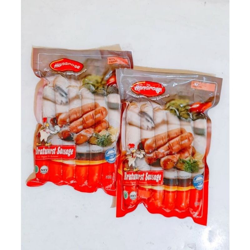 Promooo. Sosis Bakar isi 12. Lezza Bratwurst Hanarose