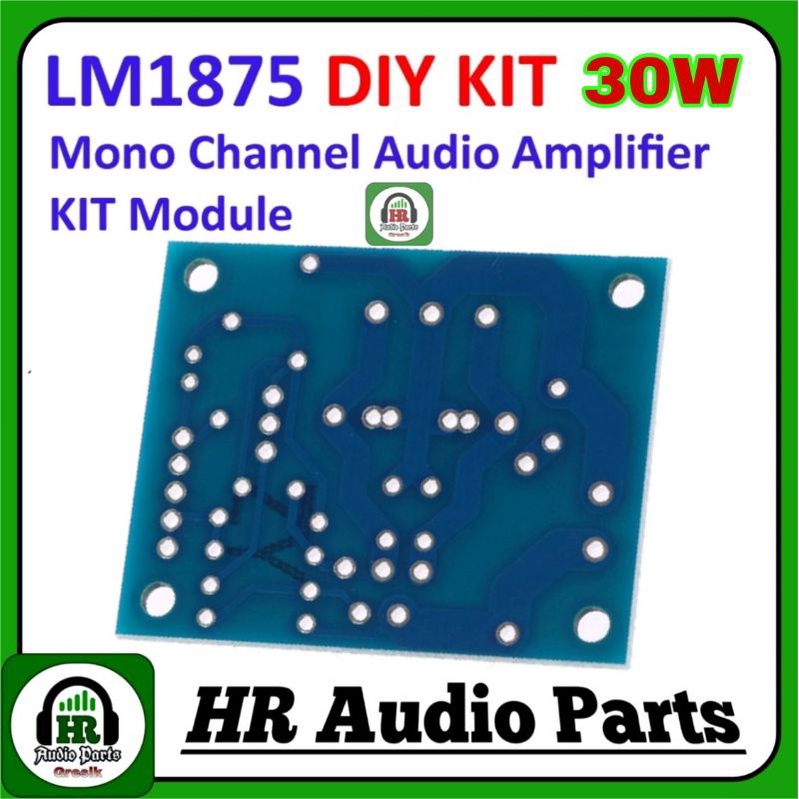 LM1875T mono 30W amplifier board speaker power amplifier PCB DIY kit LM1875 .