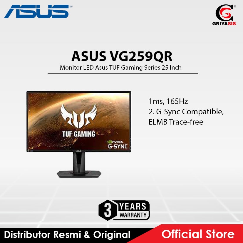 Monitor LED Asus TUF Gaming Series 25 Inch VG259QR