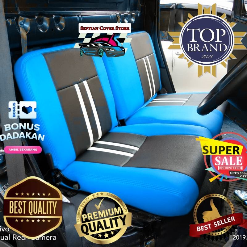 Sarung jok mobil grand max pick up/cover jok mobil grand max/sarung jok mobil grand max/bungkus jok 