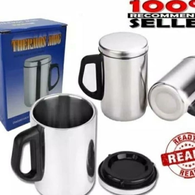 Thermos Mug 350ml/500ml Termos cangkir Gelas minum Air Panas Dingin Stainless