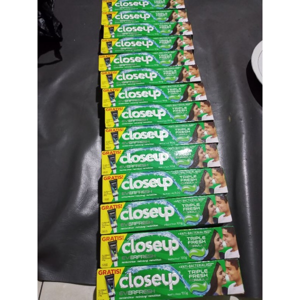 Close up Everfresh 160gram Gratis Closeup White Attraction 20gram