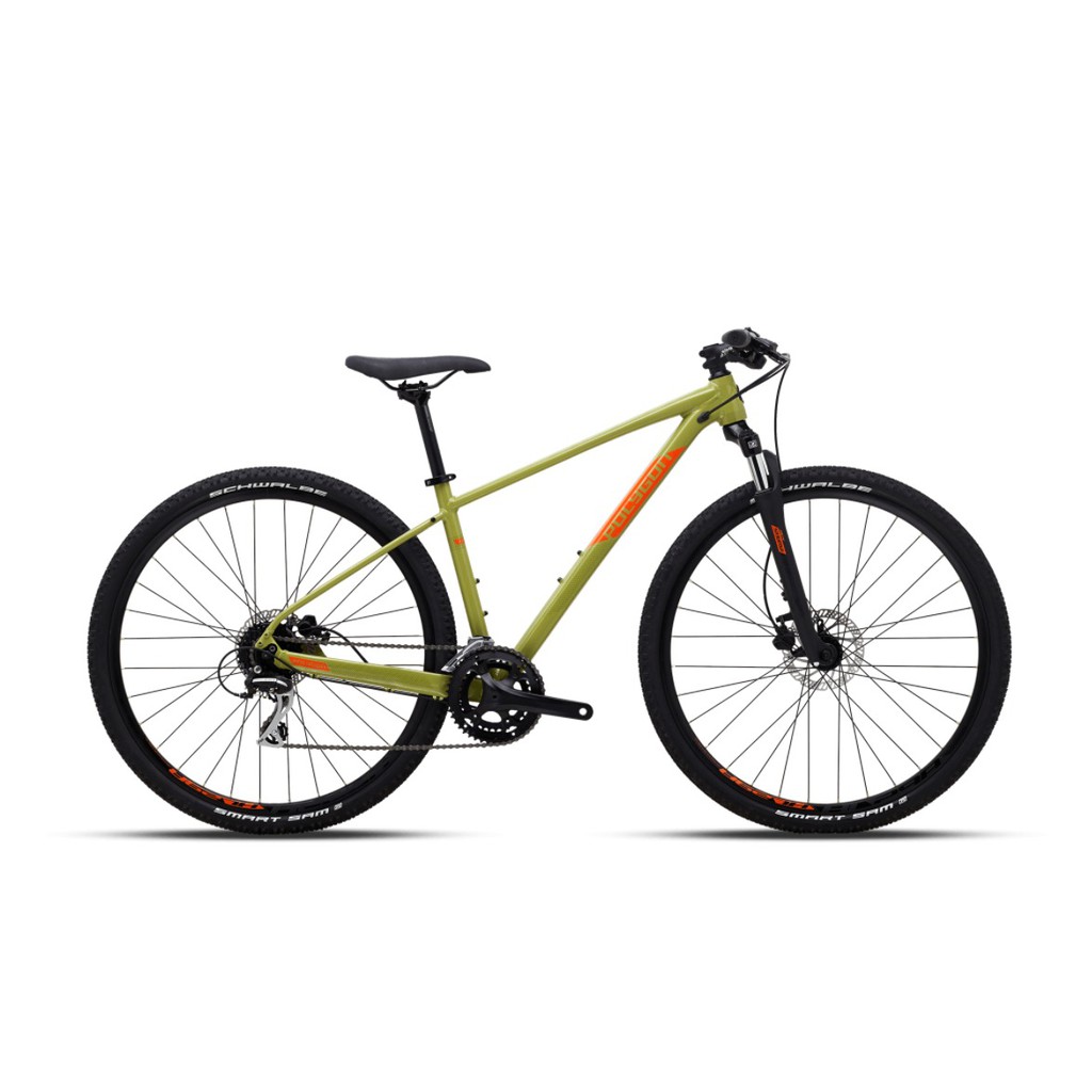 SEPEDA POLYGON HEIST X2 TERBARU 8 SPEED URBAN CROSS