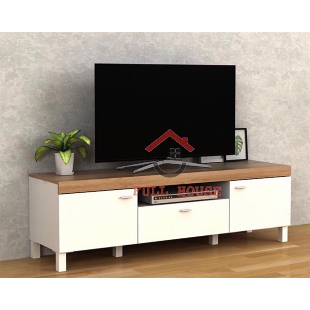 Rak tv meja tv benedict putih prodesign murah | Shopee Indonesia