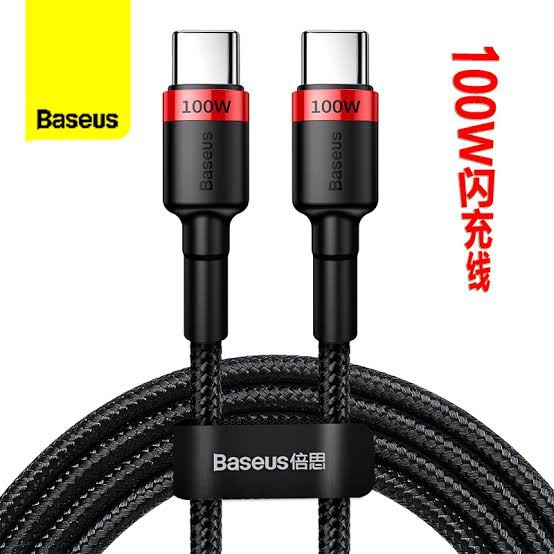 BASEUS CAFULE PD 2.0 KABEL USB TYPE-C TO TYPE-C CABLE FAST 100W 2METER