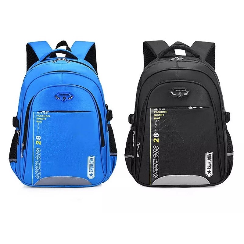 tas ransel pria sport bags chunlong 28 tas sekolah anak ransel laptop anti air simple elegant