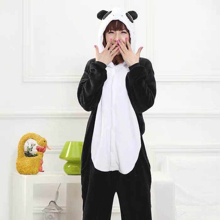 BAJU ONESIE PANDA PIYAMA KOSTUM COSPLAY