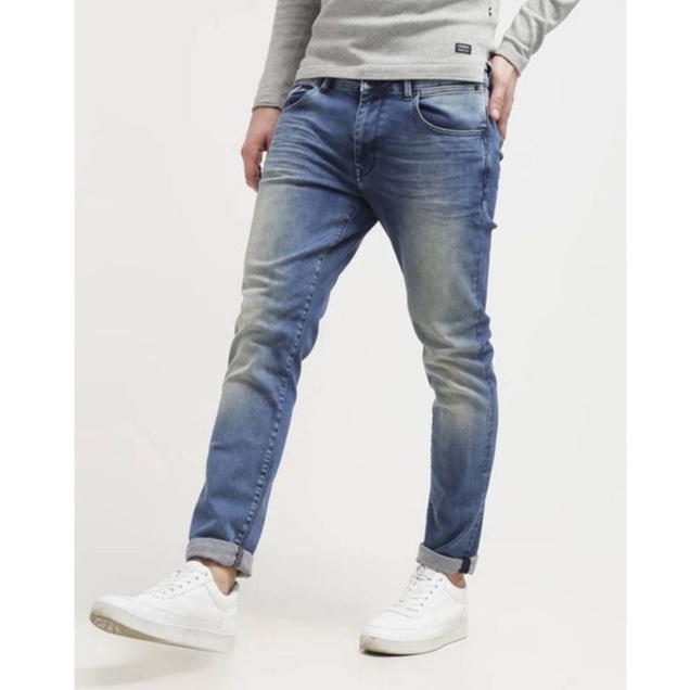 SKINNY JEANS - NUDIE MISTY BLUE IMPORT