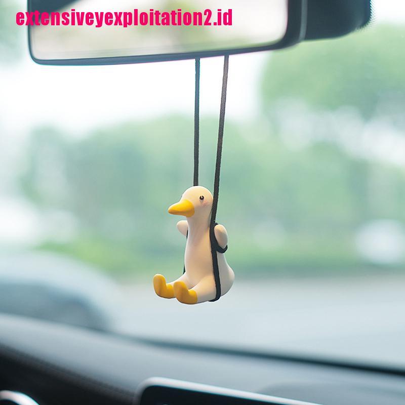 (E2id &amp; &gt; Kaca Spion Dalam Mobil Bentuk Bebek Kecil Lucu