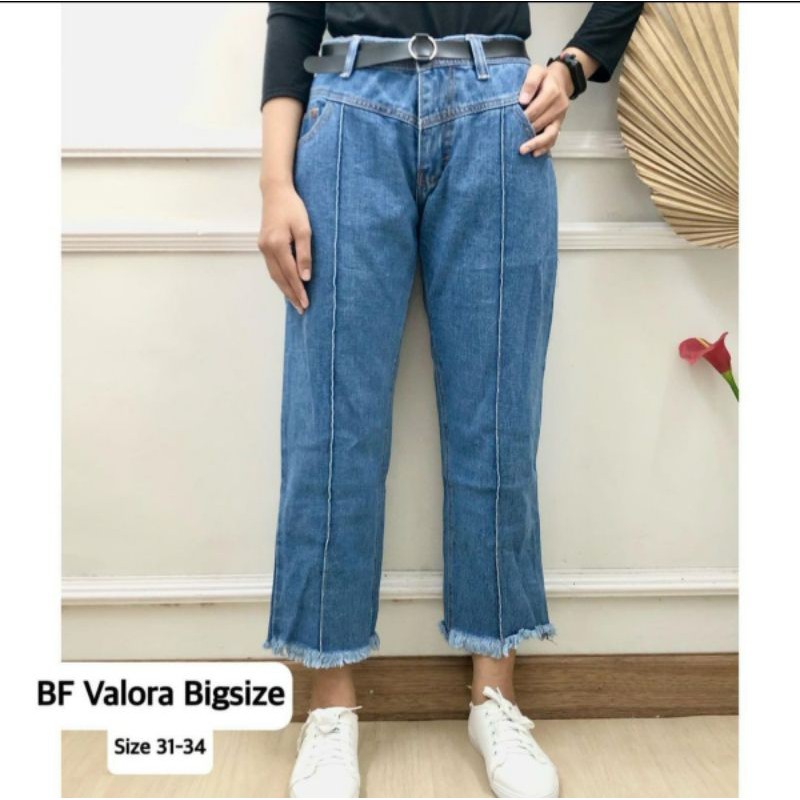 Big Size Valora Boyfriend Jeans - Boyfriend rawis