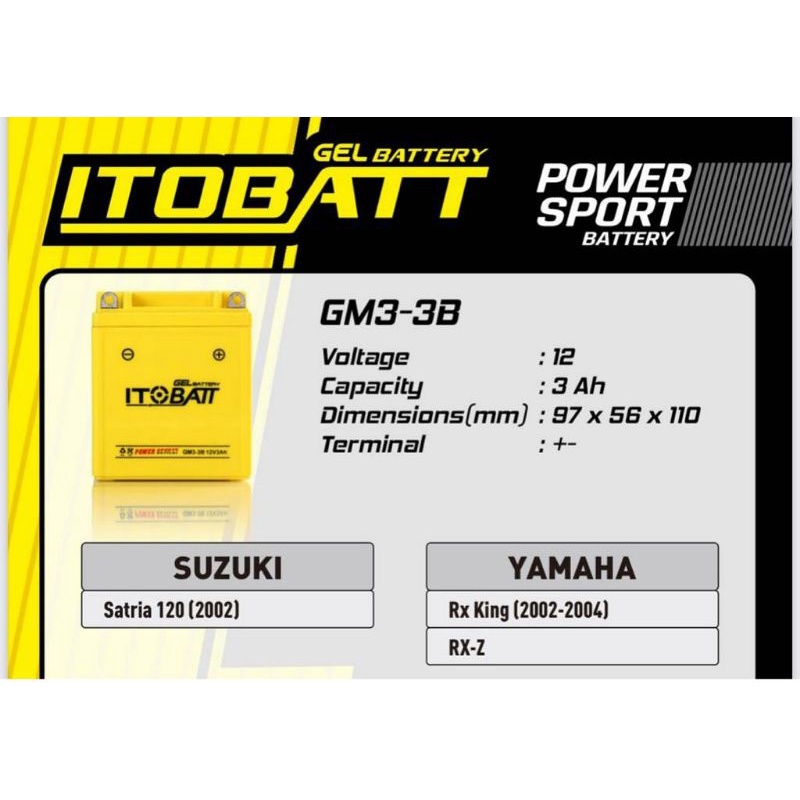 Aki Itobatt GM3-3B RX King