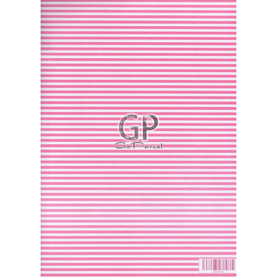 ( 5 Lembar ) KERTAS KADO STRIPES SMALL LINES VL - GIFT WRAPPING PAPER SALUR GARIS KECIL MERAH BIRU HITAM COKLAT PINK / BROWN RED BLUE BLACK