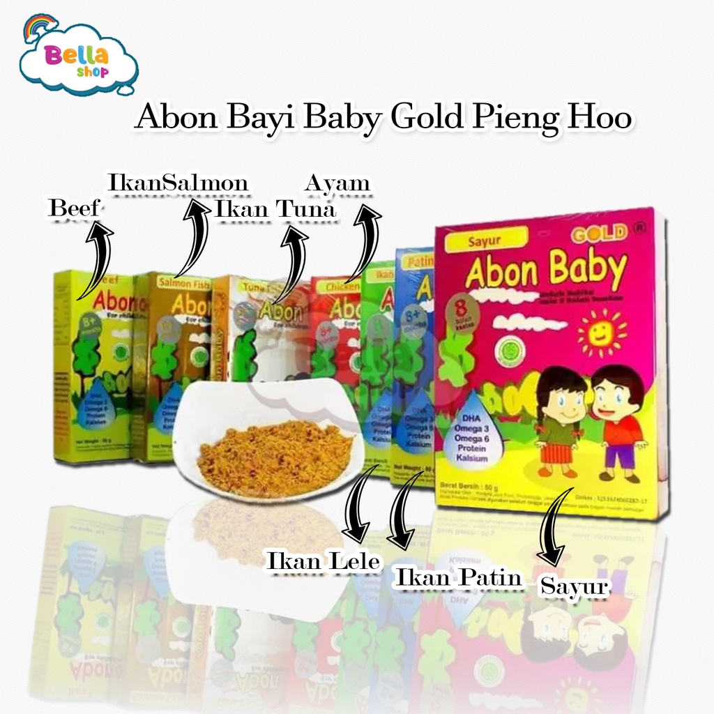 Abon Bayi Baby Gold Pieng Hoo - BELLA SHOP
