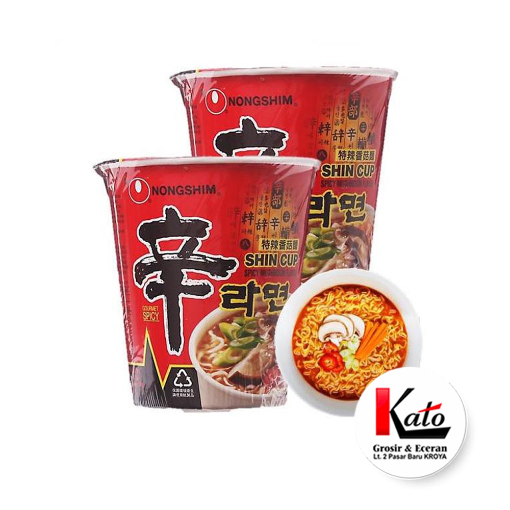 

Nong shim shin ramen - mushrom 72 gr