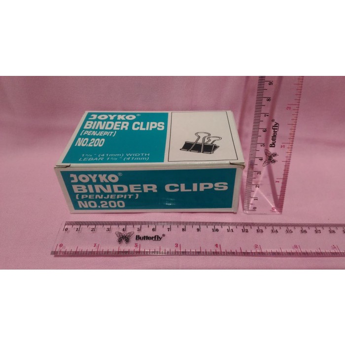 

Unik Binder Clips No 200 Penjepit Kertas Klip 1Pack = 12Pcs Ready Bagus Terbatas