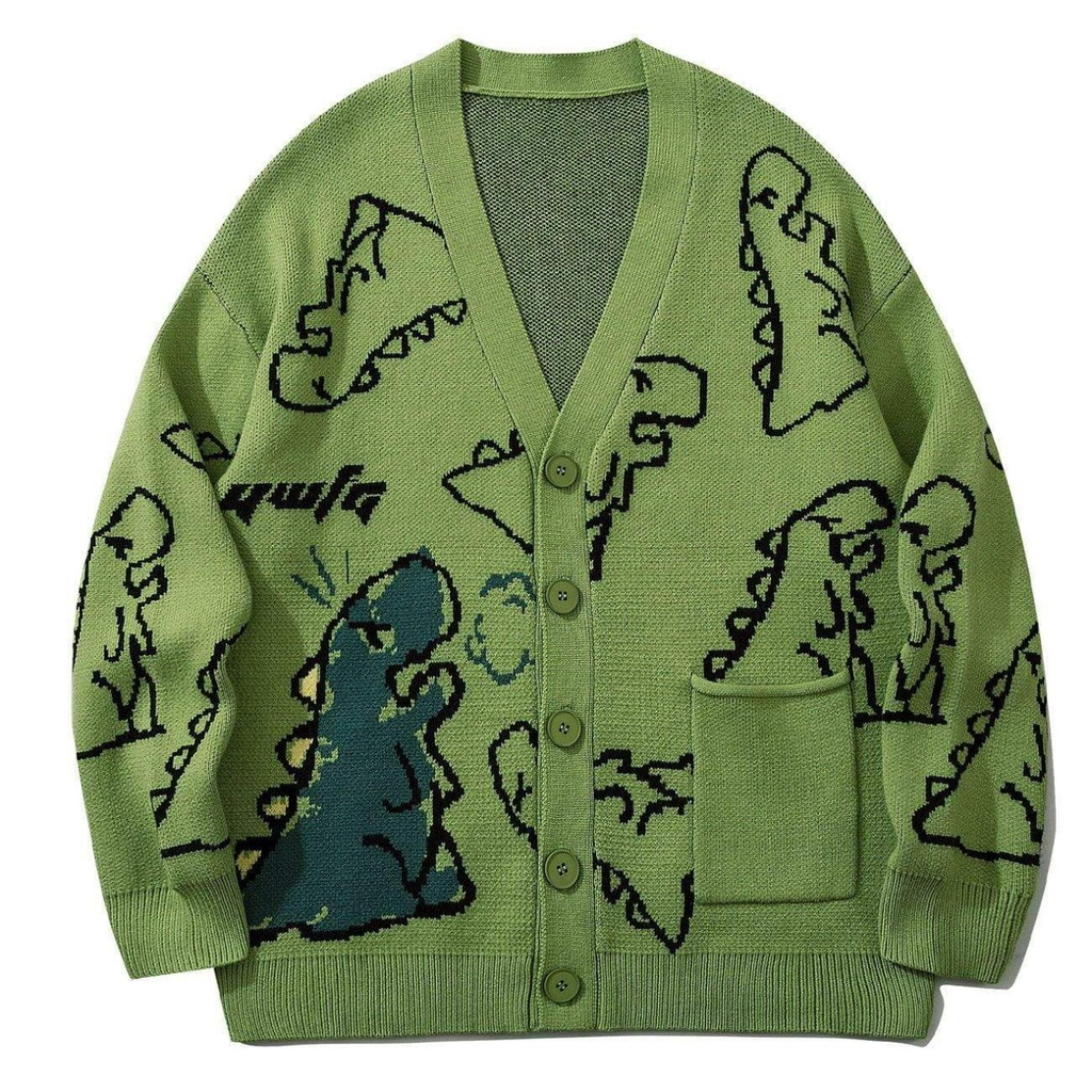 Dino cardigan korean style jisoo bp knitwear unisex