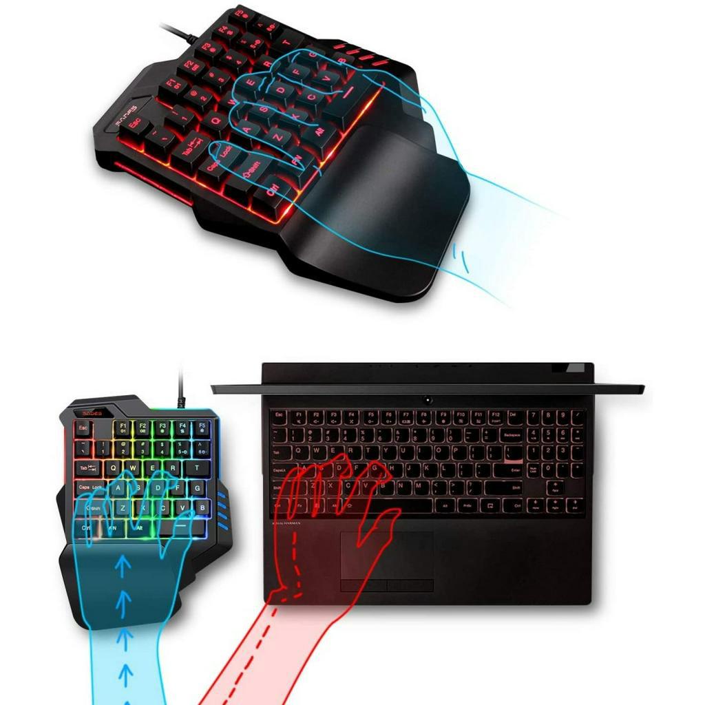 Sades Single Handed Gaming Keyboard TS-36