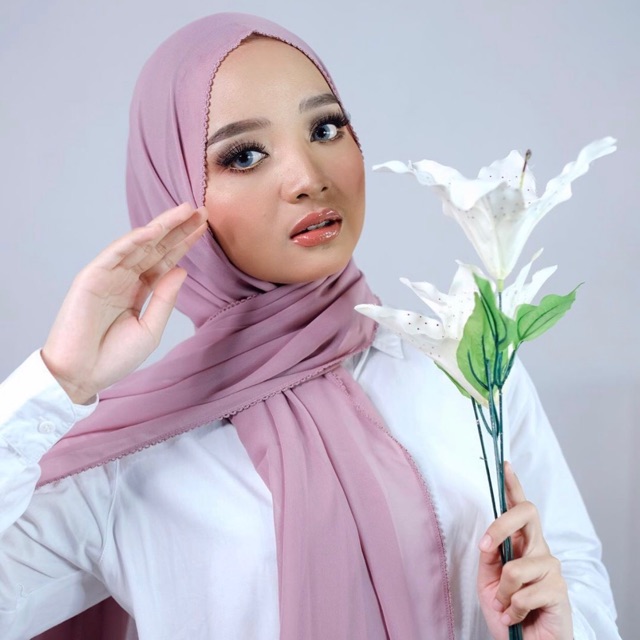 PHASMINA HAGIA SHAWL . HIJAB TERNYAMAN