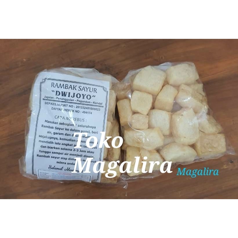 

Rambak Sayur Kulit Sapi Kotak Dwijoyo Khas Kota Kendal