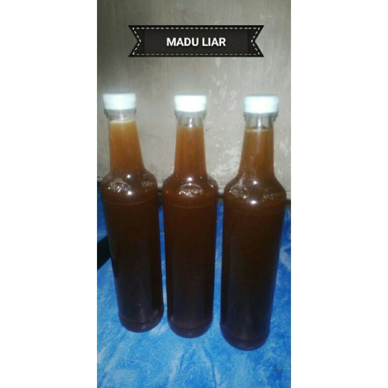 

Madu Liar Alami kemasan botol 100ml dan 460ml