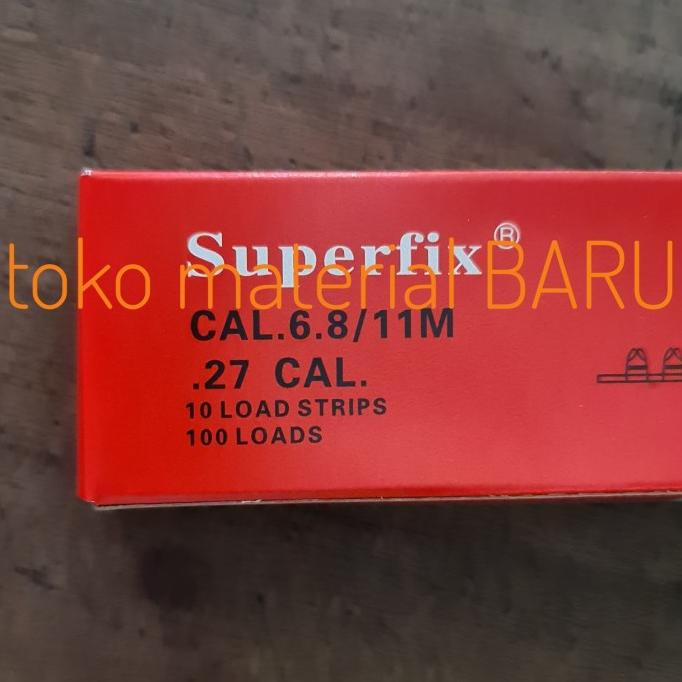 Superfix Red Strip Catridge Ramset Hilti Isi 100 Pcs