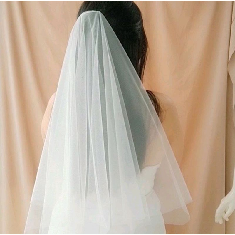 Kain Veil / Kain Tile Bridal Shower | Kain Tile Putih