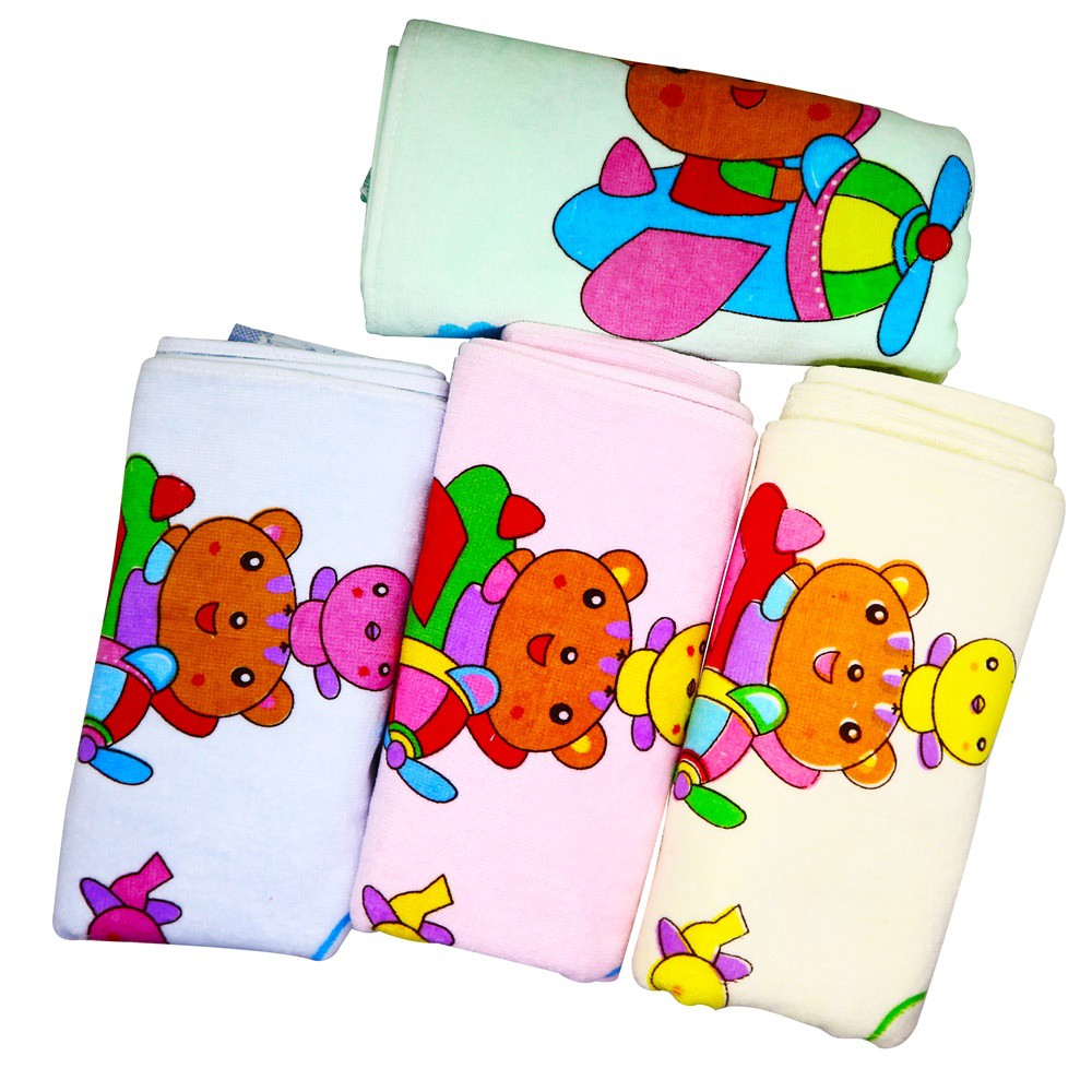 Handuk Mandi Anak Lovely Angel 50 x 100 cm Motif Karakter Random Colour