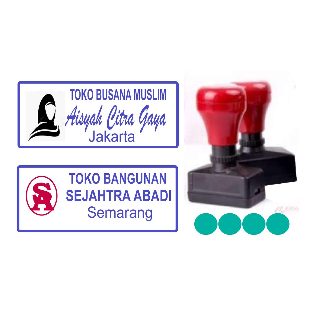 

STEMPEL METIK SATU WARNA UNTUK TOKO G9AF BONUS TINTA STEMPEL, STEMPEL FLASH
