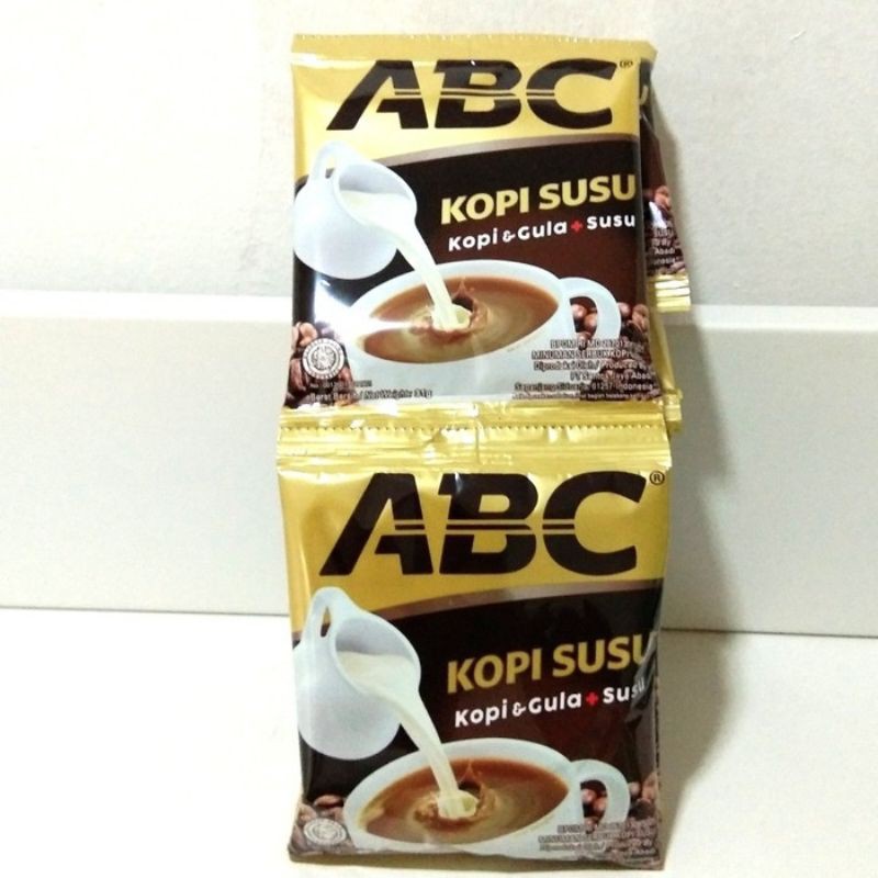 

Kopi ABC susu Renceng isi 5 Sachet | Kopi Renceng | Kopi Hitam