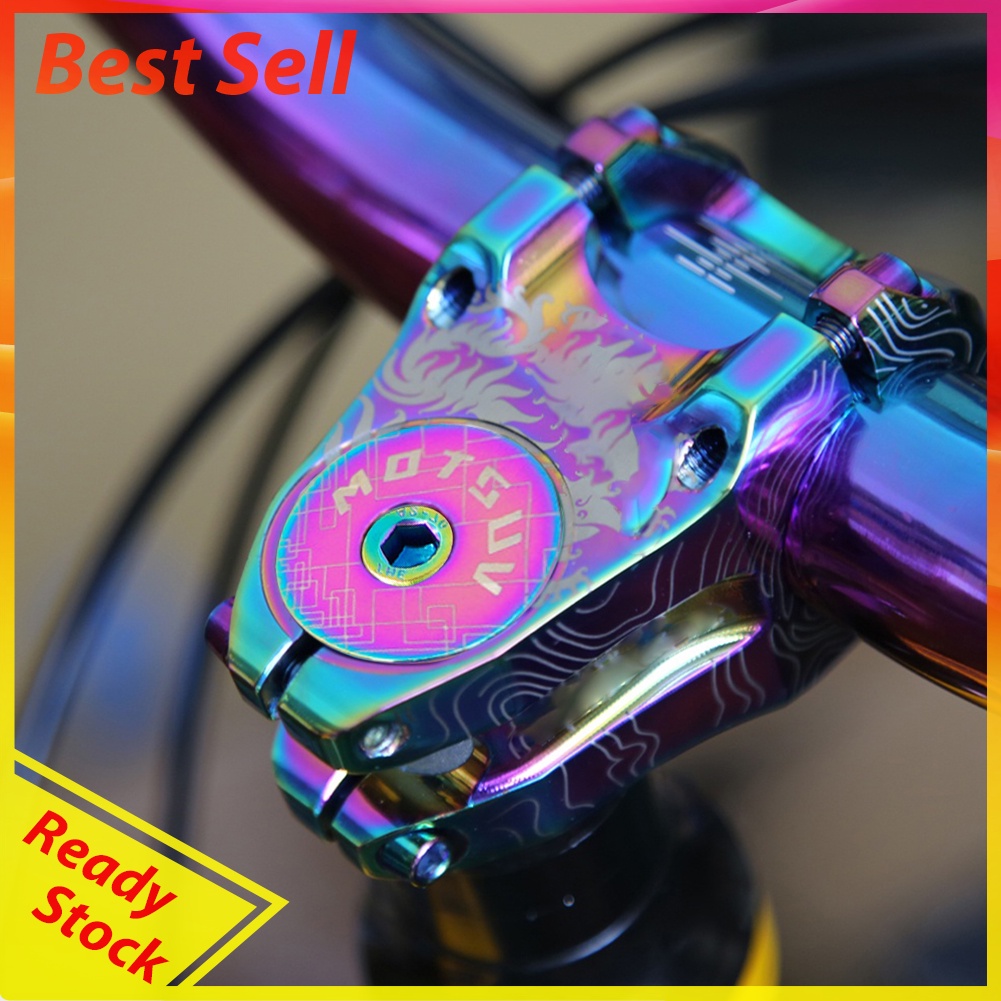 MTB Bike Headset Cover w/ Screw Bicycle Front Fork Tube Stem Top Cap Covers