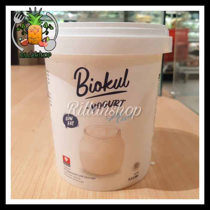 

BIOKUL YOGURT PLAIN 1 LITER/YOGURT LOW FAT