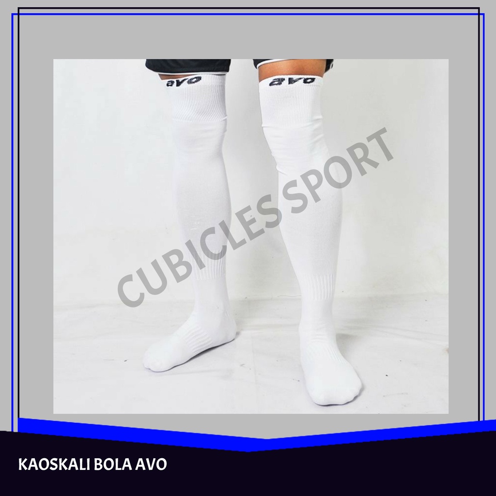 Kaos Kaki Bola Putih - AVO R1_original