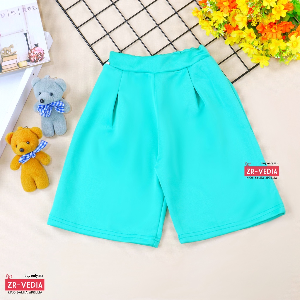 Kulot Scuba Premium Uk. 2-4 tahun / Celana Pants Anak Perempuan Murah Tebal Bawahan Panjang Polos