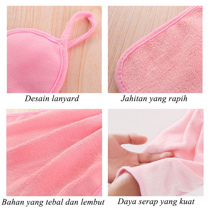 [Kaizen Living] Lap Tangan Kain Polos / Kain Lap Tangan / Hand Towel