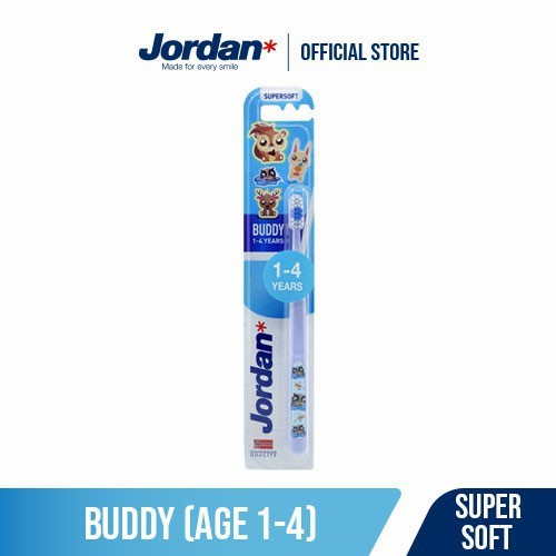 Jordan TB Kids Buddy 1-4 Supersoft - Sikat Gigi