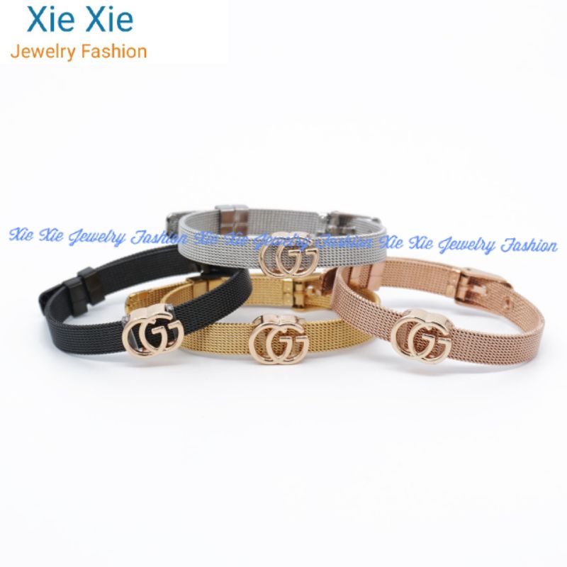 Gelang Gesper Liontin Charm Xuping Emas