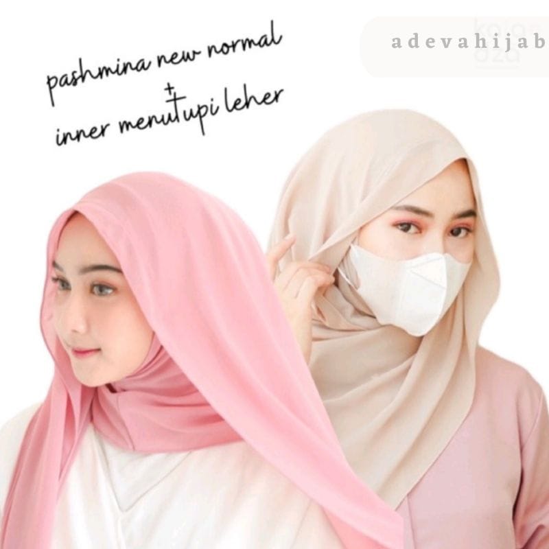 Pashmina New Normal Ceruty Kerudung Pashmina Ceruty / Hijab Ceruty