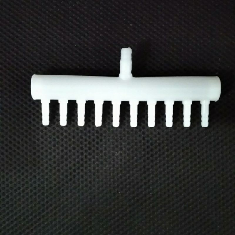 PIPA CABANG AERATOR 10 TITIK PEMBAGI UDARA DARI MESIN AERATOR OXIGEN UNTUK PERIKANAN DAN HIDROPHONIK