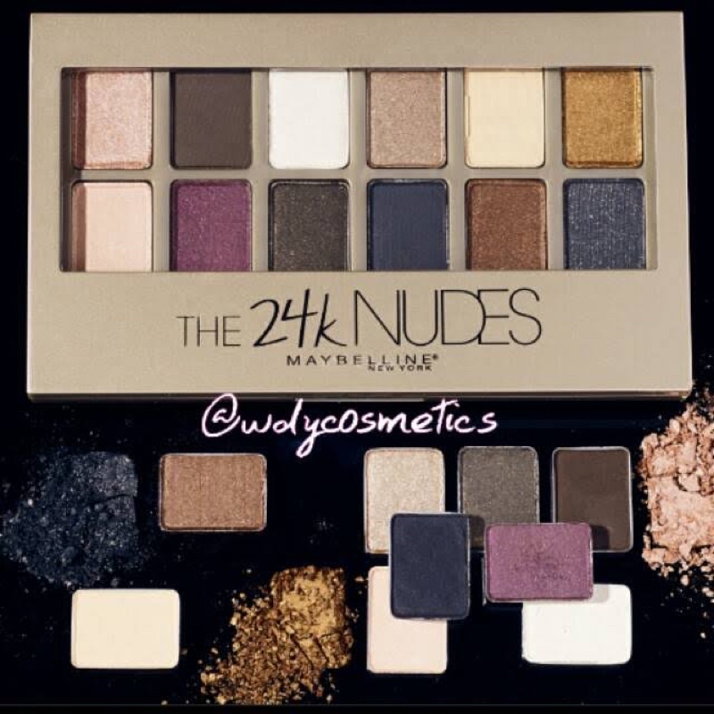 MAYBELLINE THE NUDES EYESHADOW PALETTE MAKE UP