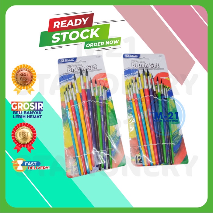 

KUAS SET BAZIC 3415