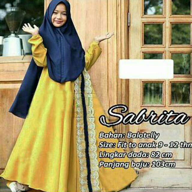 GAMIS ANAK/BERGO+MAXI