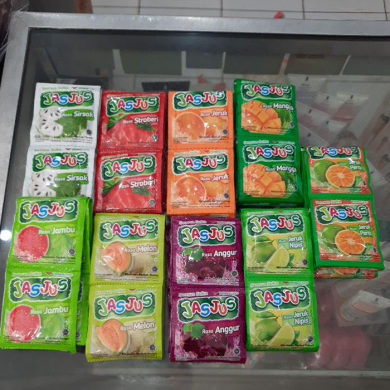 

Jasjus Minuman Serbuk Instan Rasa Buah Renteng (isi 10 sachet)