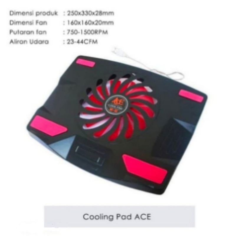 Cooling Pad Fan Laptop / Cooler Pad Fan Laptop