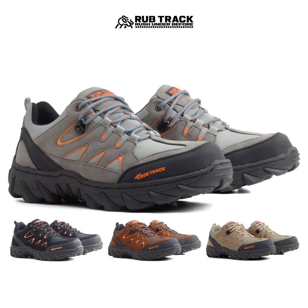 RUBTRACK -  Sepatu Gunung Unisex Pria Wanita | Mahawu size 36 - 43 Sangat Cocock Untuk Sepatu Motor Touring Tracking Hiking Olahraga Outdoor